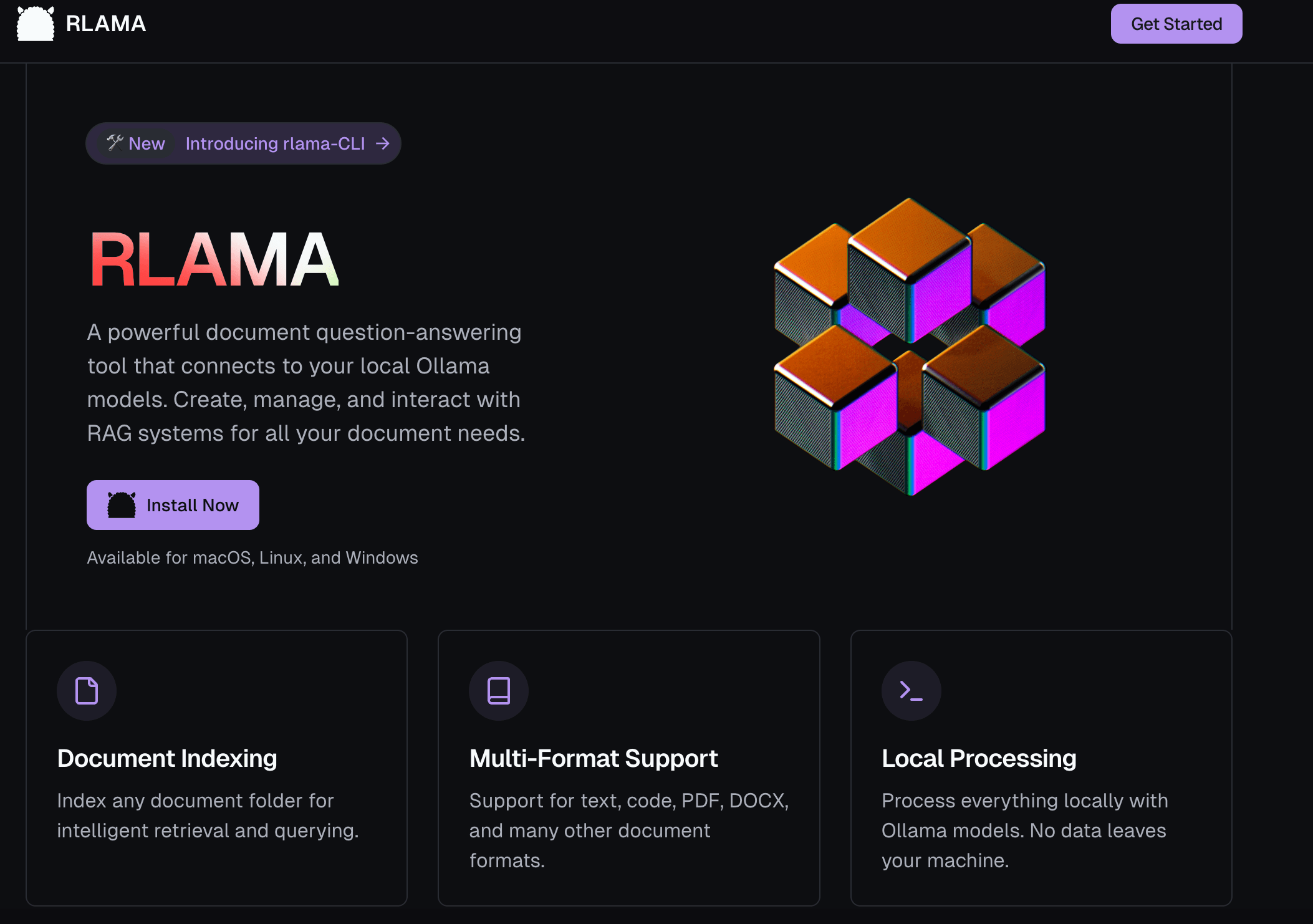 Introducing RLAMA